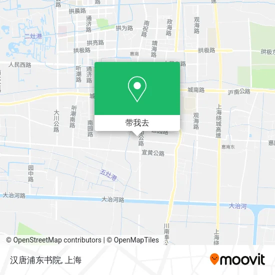 汉唐浦东书院地图