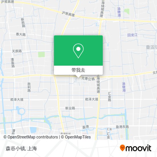 森谷小镇地图