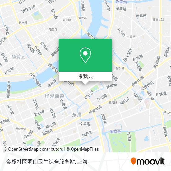 金杨社区罗山卫生综合服务站地图
