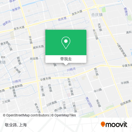 敬业路地图