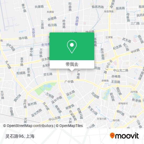 灵石路96地图