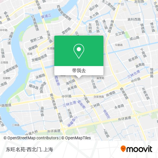东旺名苑-西北门地图