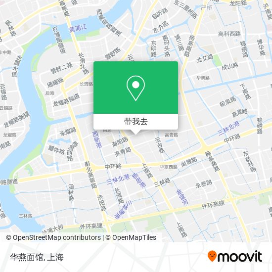 华燕面馆地图