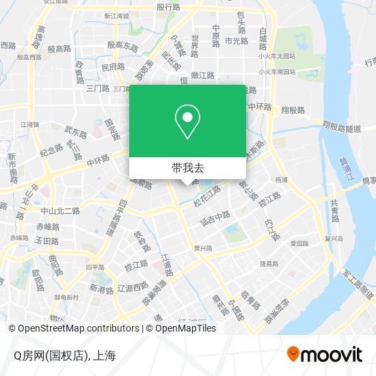 Q房网(国权店)地图