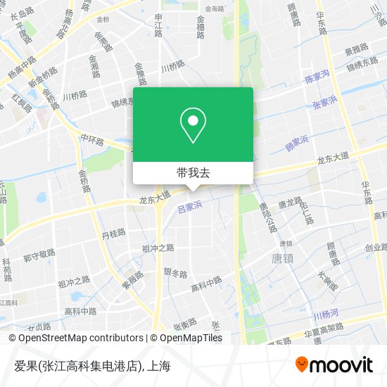 爱果(张江高科集电港店)地图