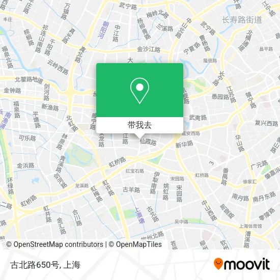 古北路650号地图