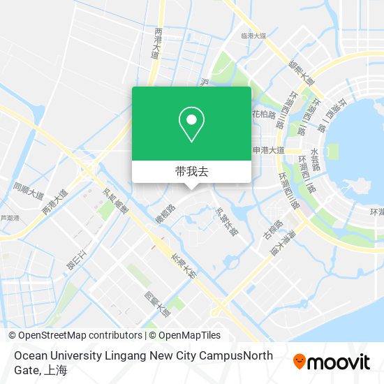 Ocean University Lingang New City CampusNorth Gate地图