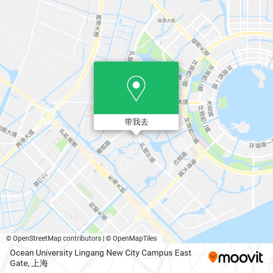 Ocean University Lingang New City Campus East Gate地图