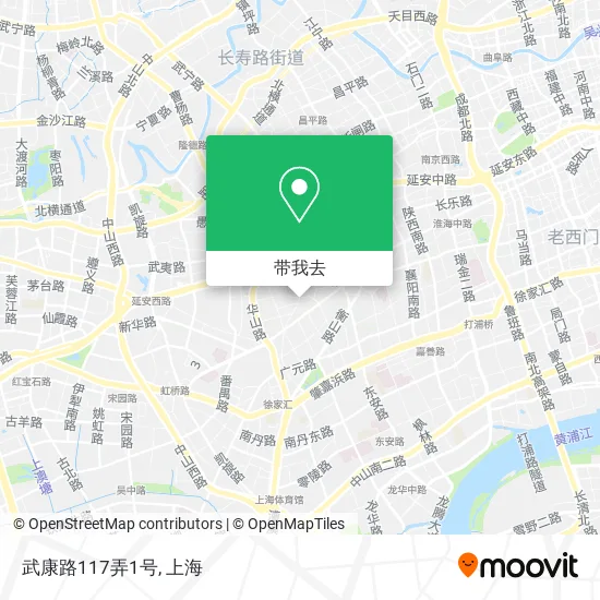 武康路117弄1号地图