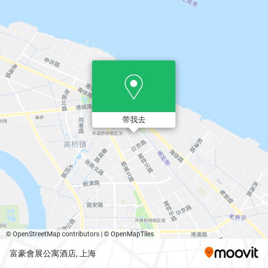 富豪會展公寓酒店地图