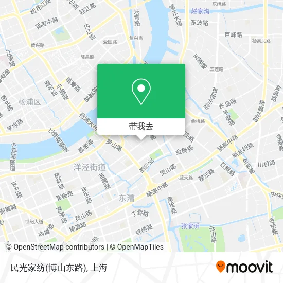 民光家纺(博山东路)地图