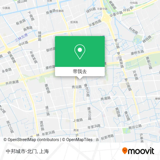 中邦城市-北门地图