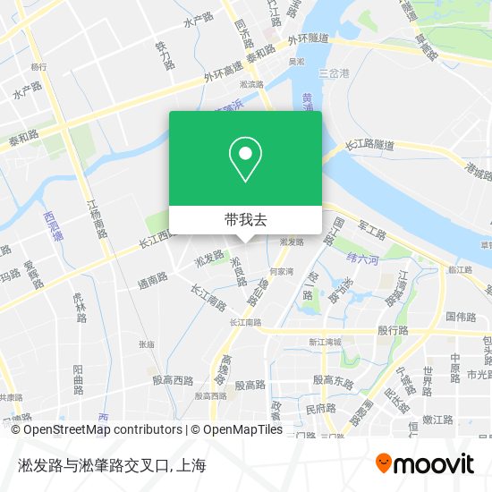 淞发路与淞肇路交叉口地图