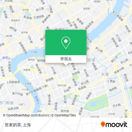 世家奶茶地图
