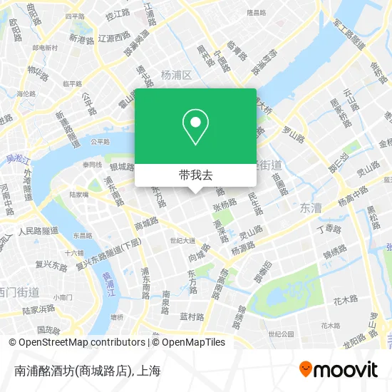 南浦酩酒坊(商城路店)地图