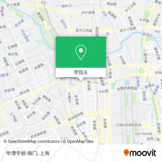 华漕学校-南门地图