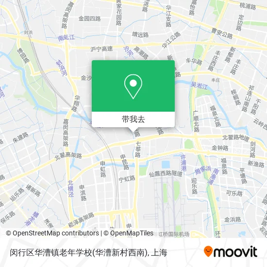 闵行区华漕镇老年学校(华漕新村西南)地图