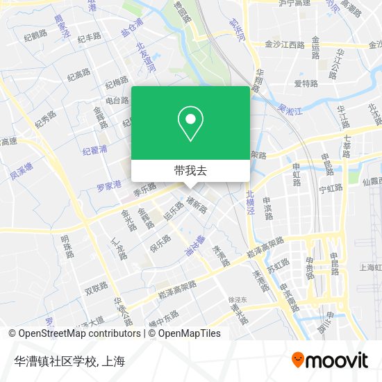 华漕镇社区学校地图