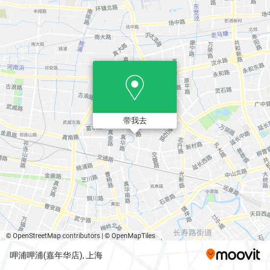 呷浦呷浦(嘉年华店)地图