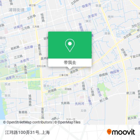 江玮路100弄31号地图