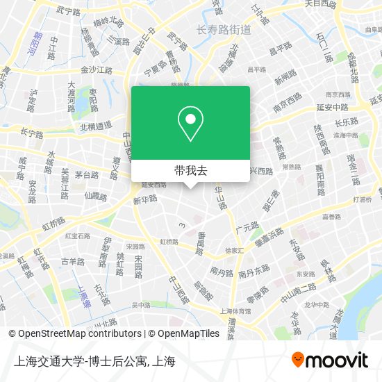 上海交通大学-博士后公寓地图