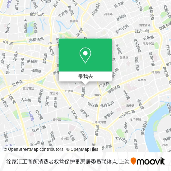 徐家汇工商所消费者权益保护番禹居委员联络点地图