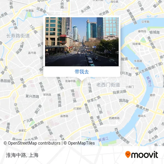 淮海中路地图