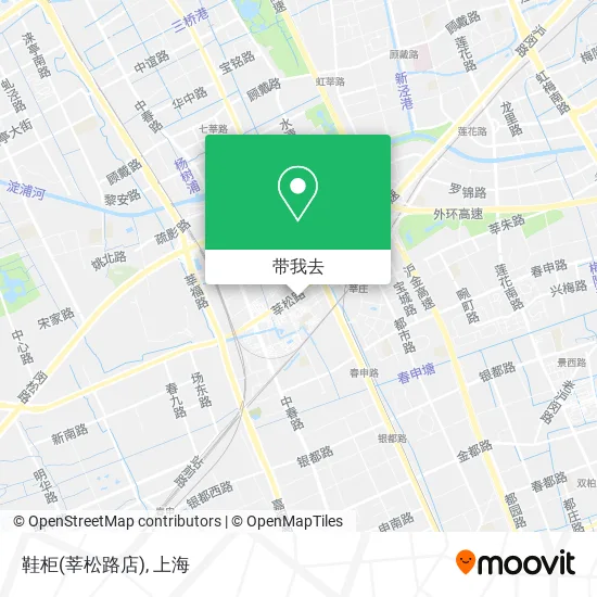 鞋柜(莘松路店)地图
