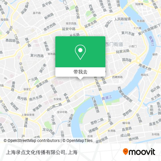 上海录点文化传播有限公司地图