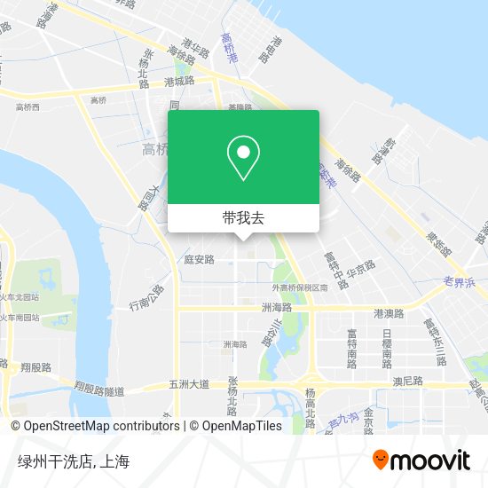 绿州干洗店地图