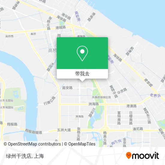 绿州干洗店地图