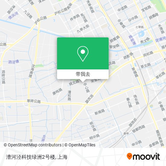 漕河泾科技绿洲2号楼地图