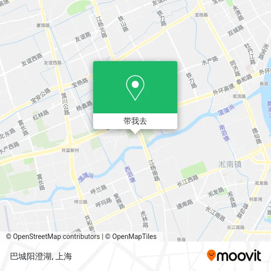 巴城阳澄湖地图