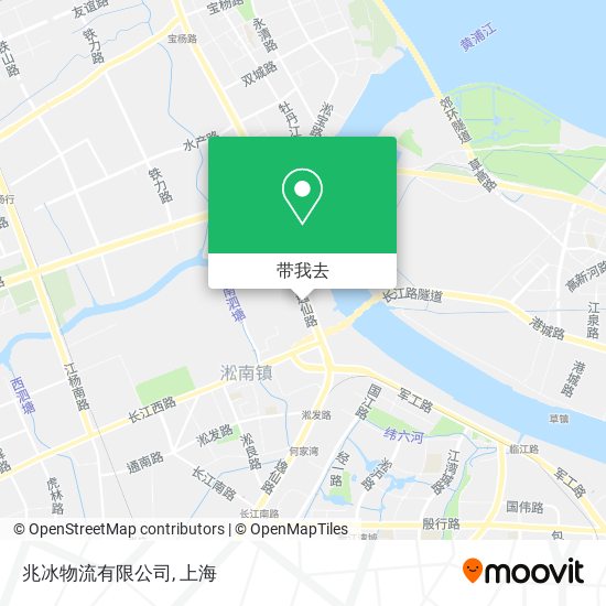 兆冰物流有限公司地图
