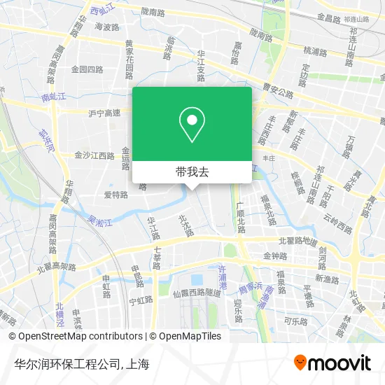 华尔润环保工程公司地图