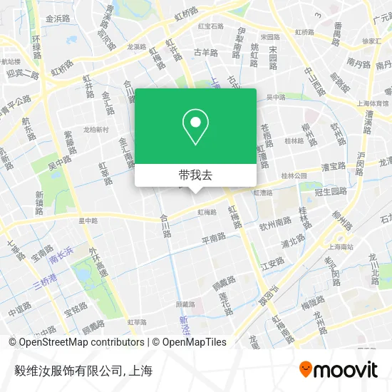 毅维汝服饰有限公司地图