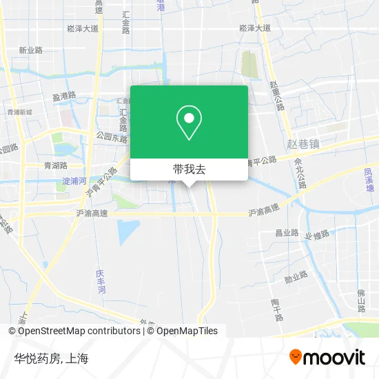 华悦药房地图