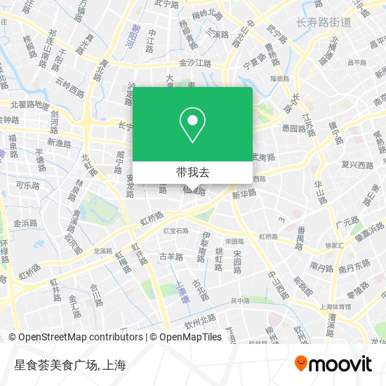 星食荟美食广场地图