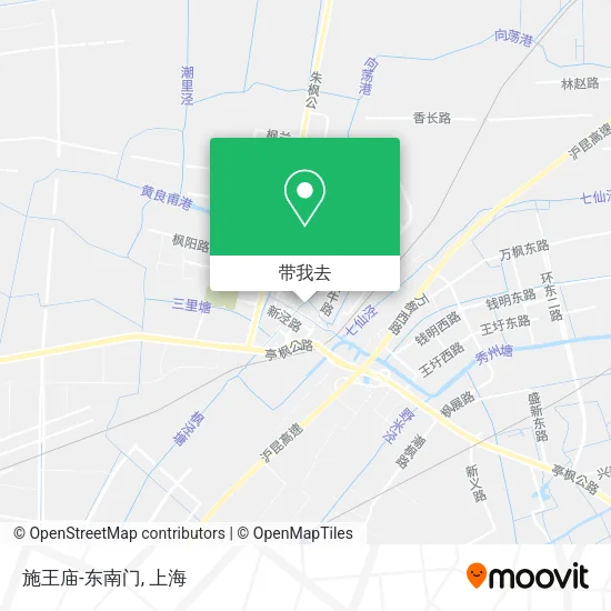 施王庙-东南门地图