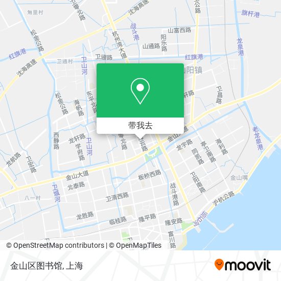 金山区图书馆地图