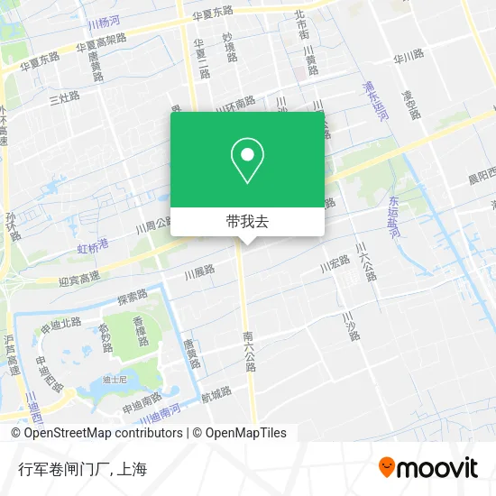 行军卷闸门厂地图