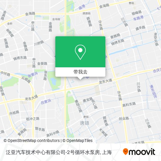 泛亚汽车技术中心有限公司-2号循环水泵房地图