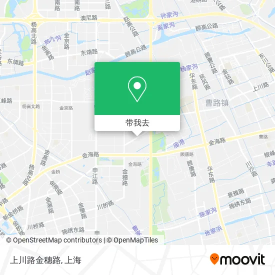 上川路金穗路地图