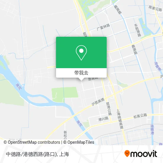 中德路/港德西路(路口)地图