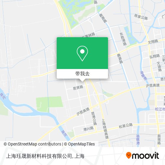 上海珏晟新材料科技有限公司地图