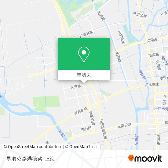 昆港公路港德路地图