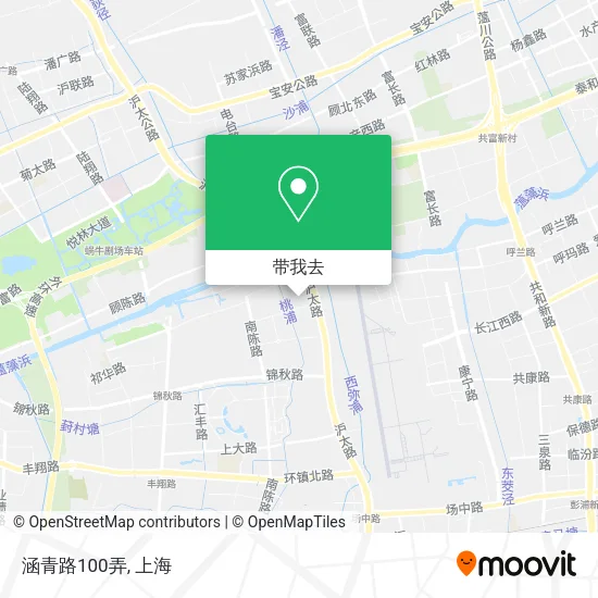 涵青路100弄地图