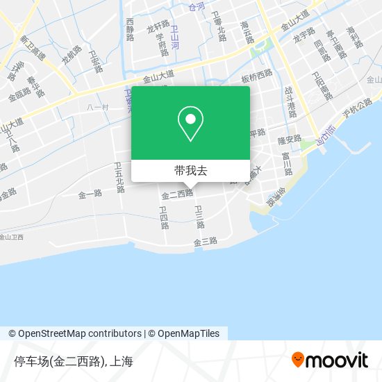 停车场(金二西路)地图