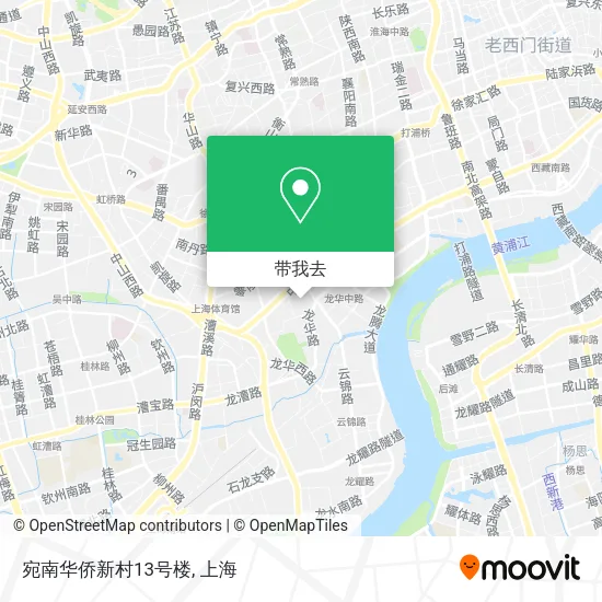 宛南华侨新村13号楼地图