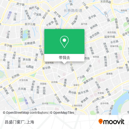 昌盛门窗厂地图